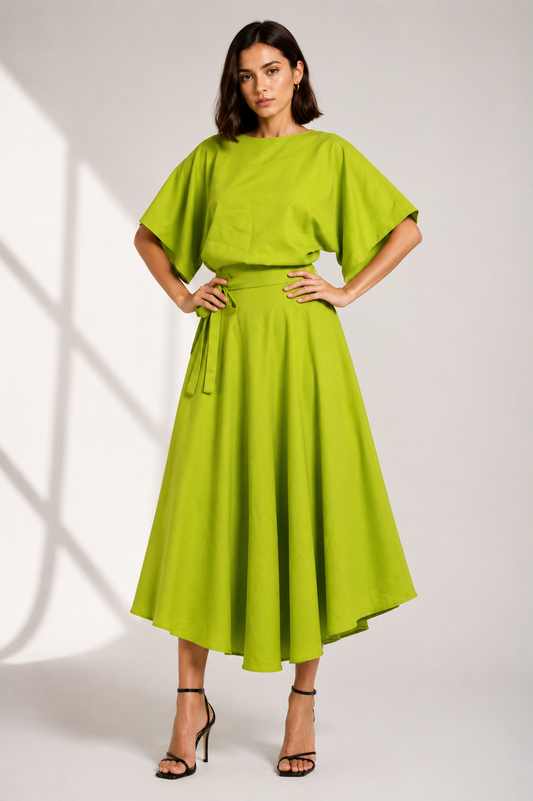 Dress - Lime Green