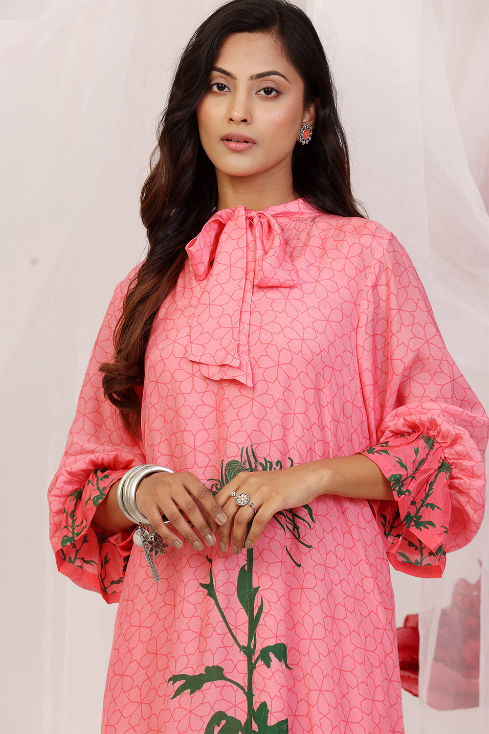 Salmon Pink Dress