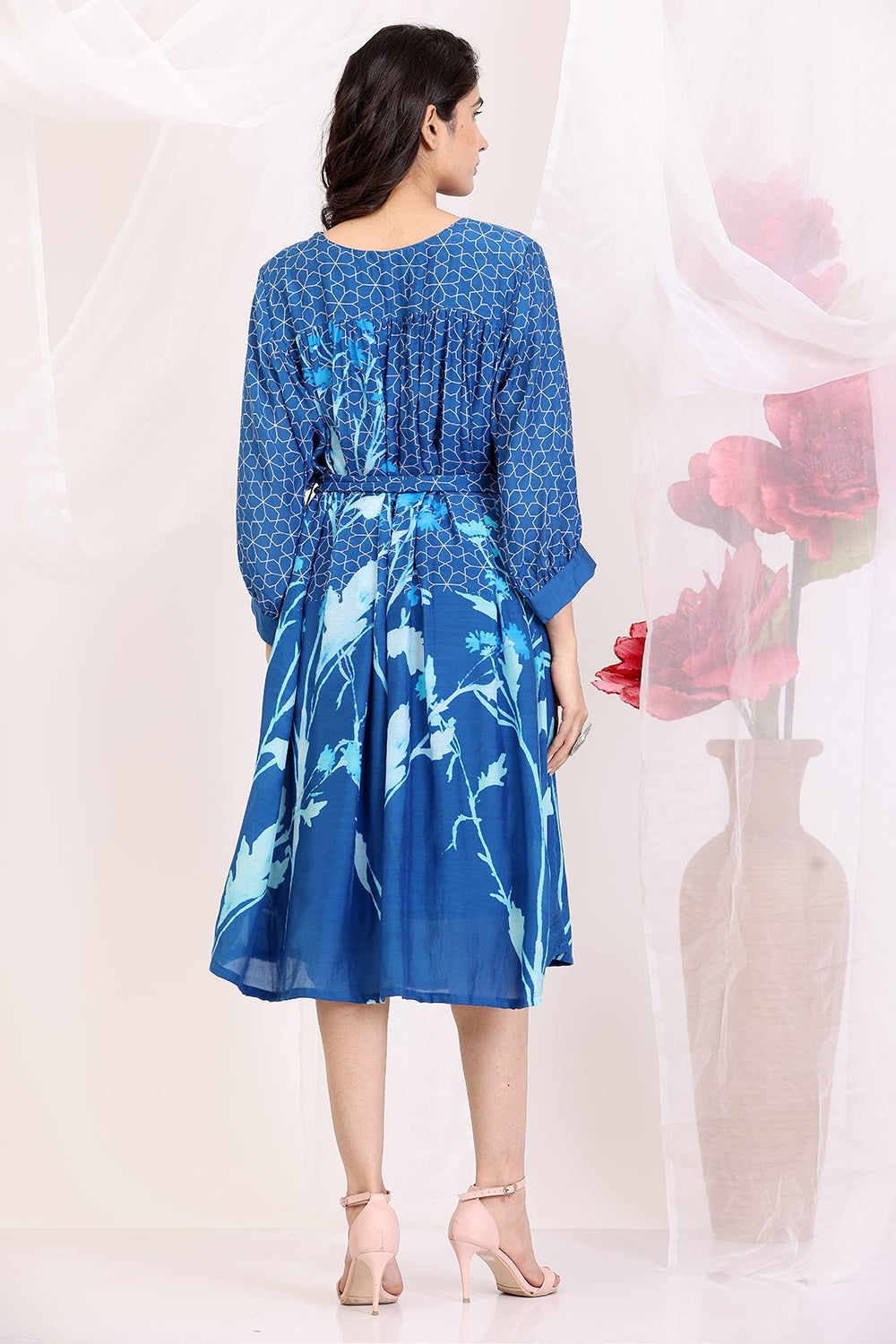 Electric Blue Dress