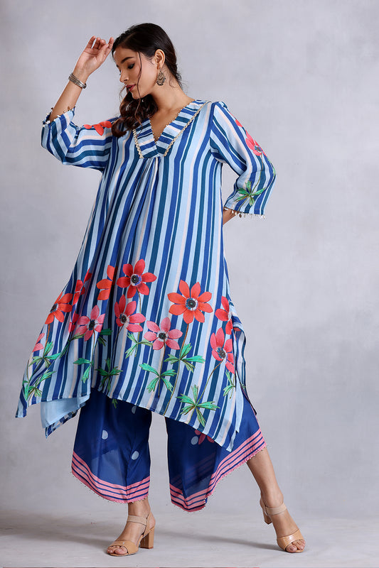 Blue Kurta Set