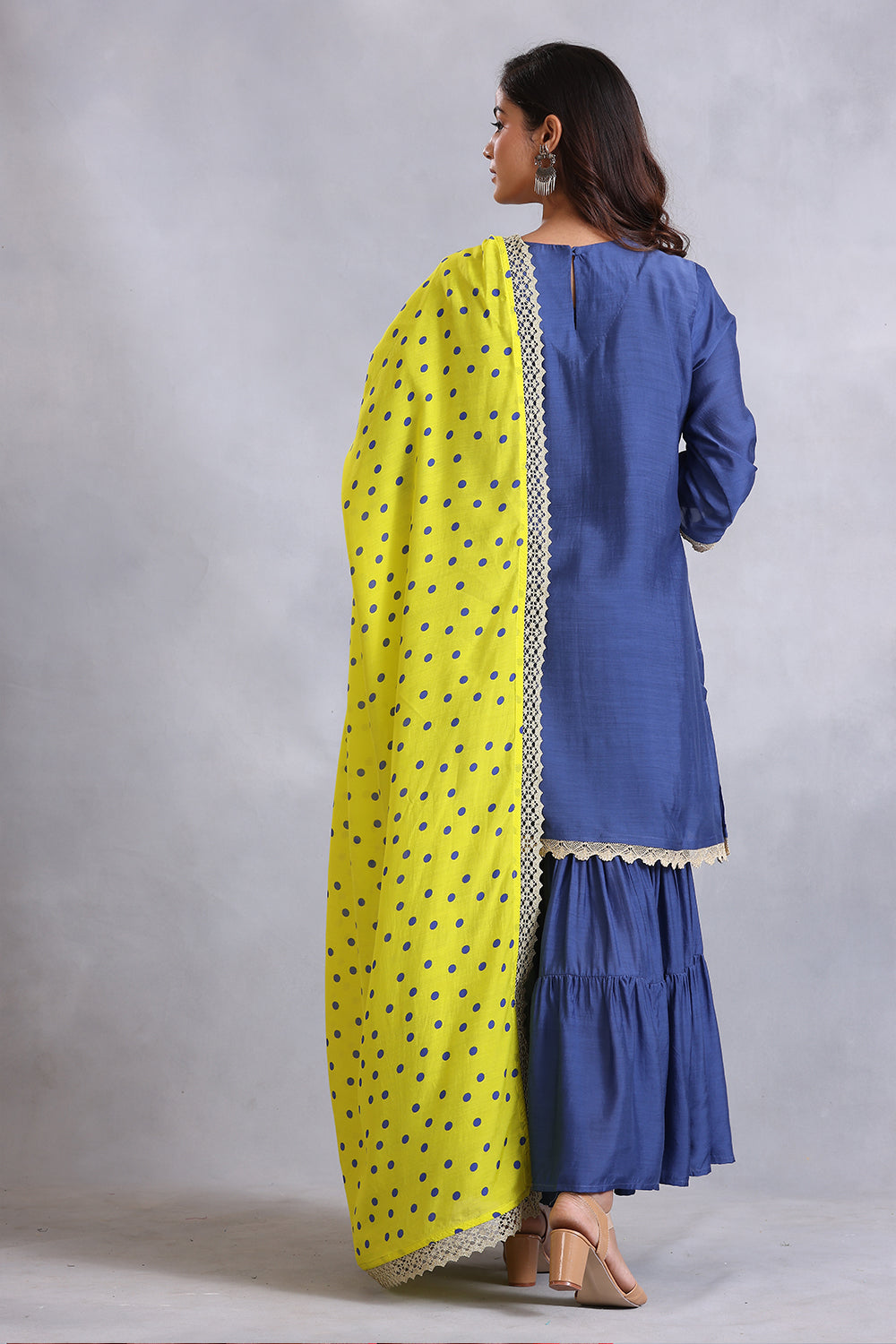 Royal Blue Kurta Set