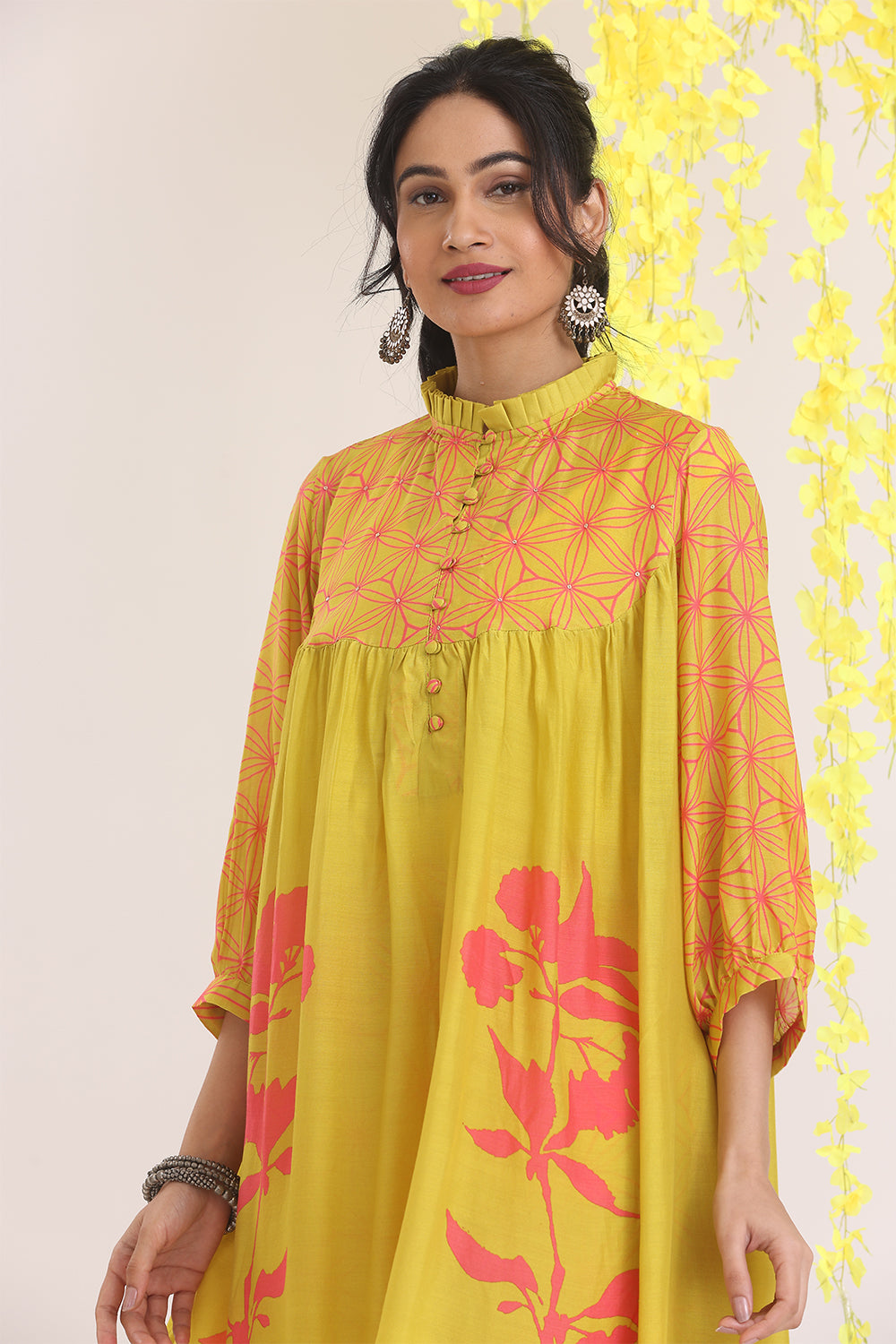 Ochre Yellow Coord Set