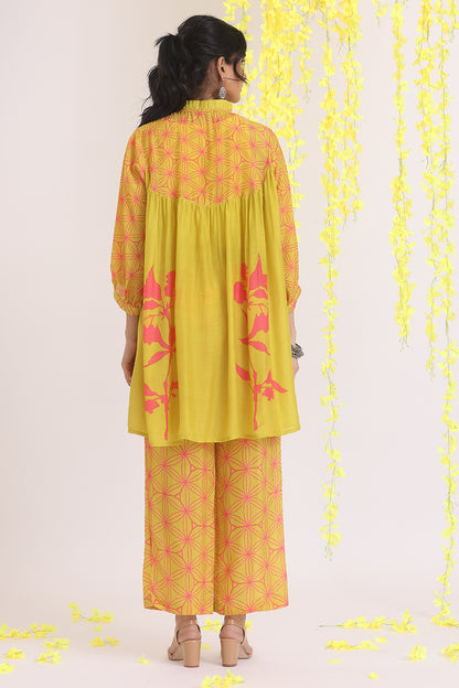 Ochre Yellow Coord Set