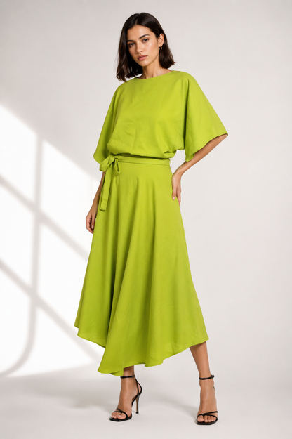 Dress - Lime Green