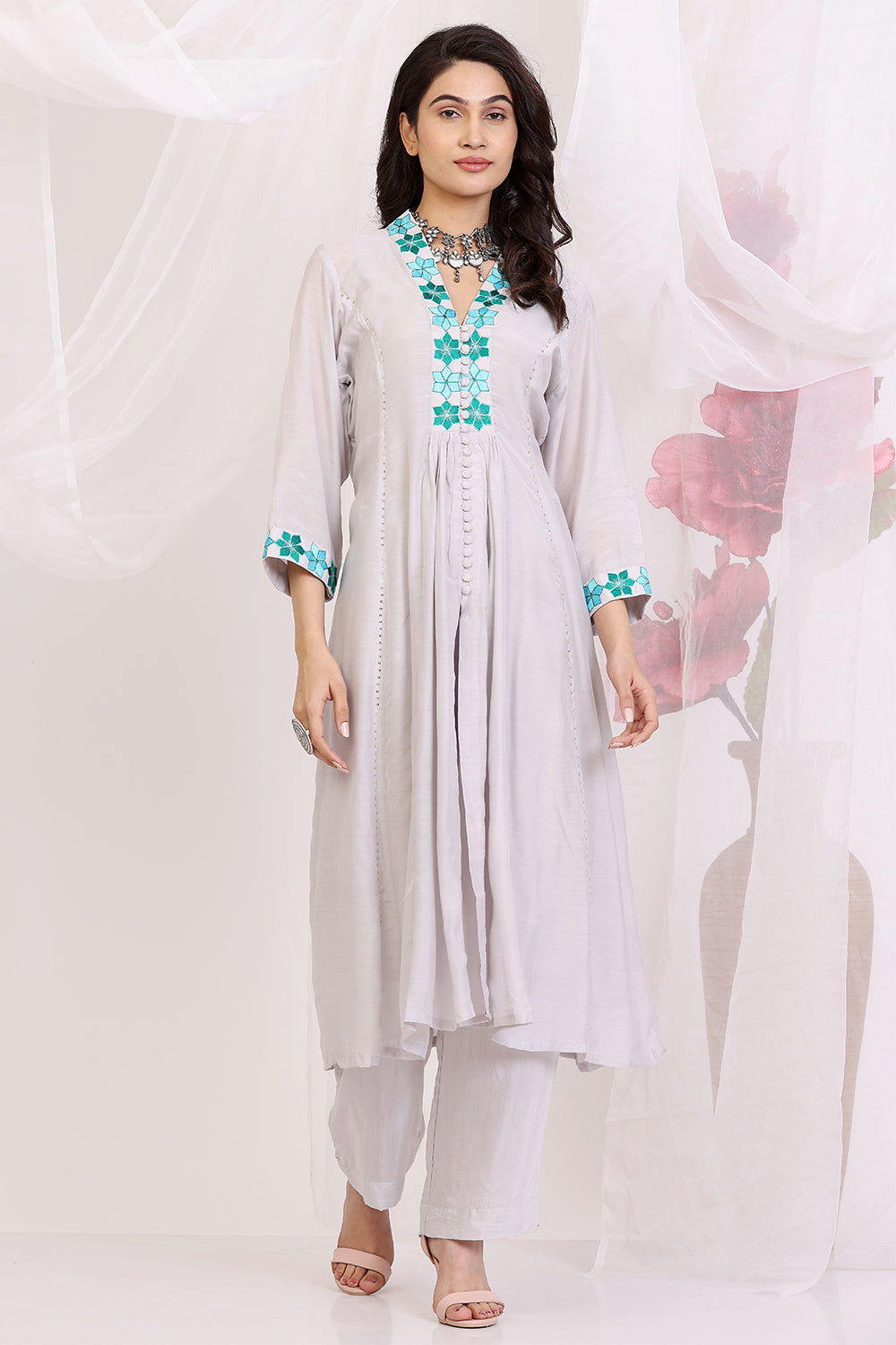 Kalidar set Grey