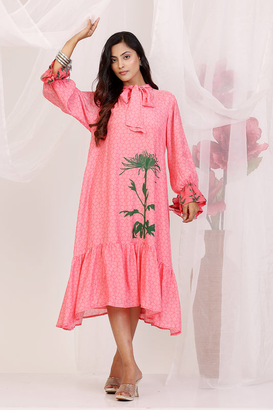 Salmon Pink Dress