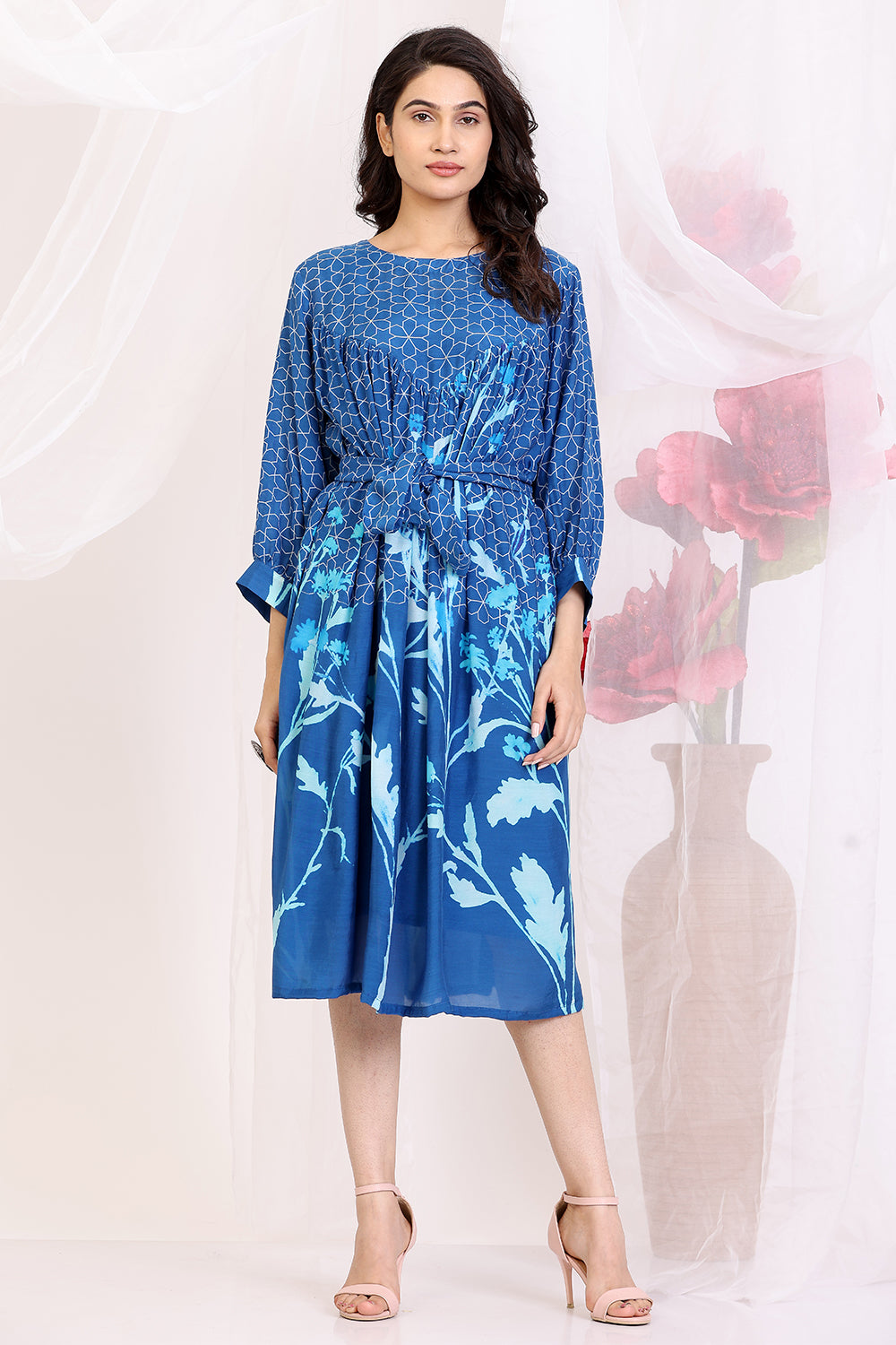 Electric Blue Dress
