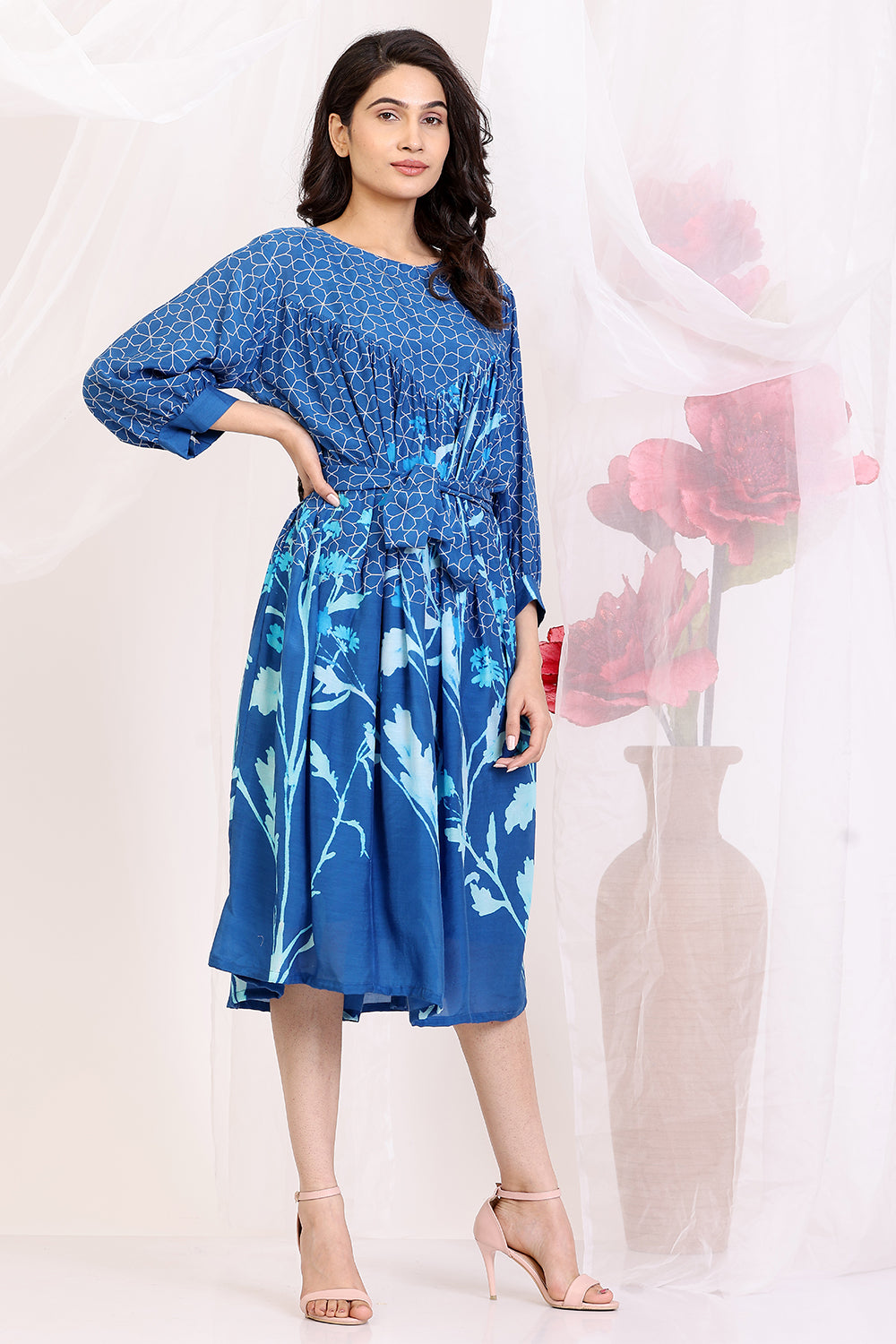 Electric Blue Dress