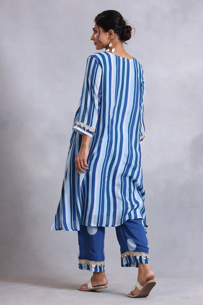 Kurta Set  Blue