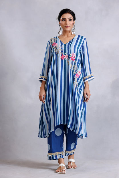 Kurta Set  Blue