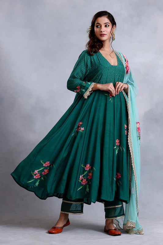 Emerald Green Kalidar set