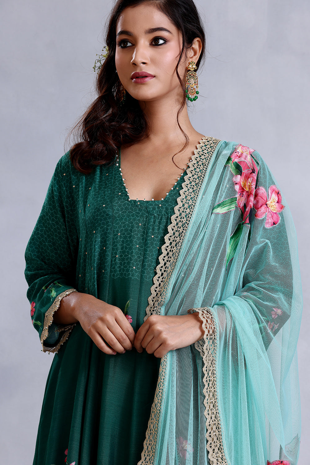 Emerald Green Kalidar set
