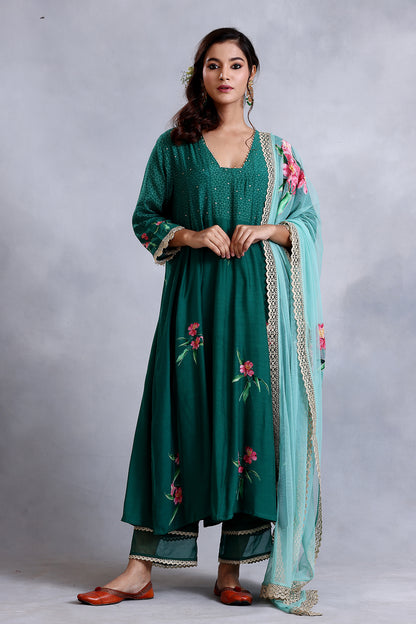 Emerald Green Kalidar set