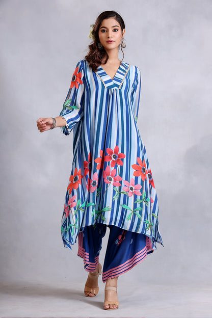 Blue Kurta Set