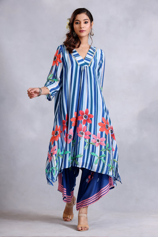 Blue Kurta Set