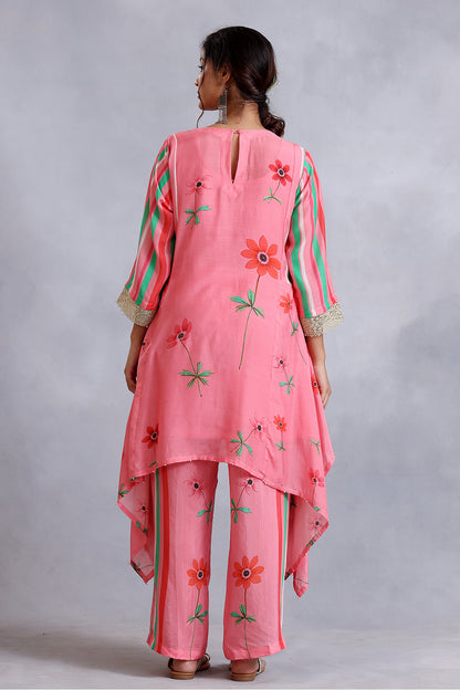 Kurta Set  Peach