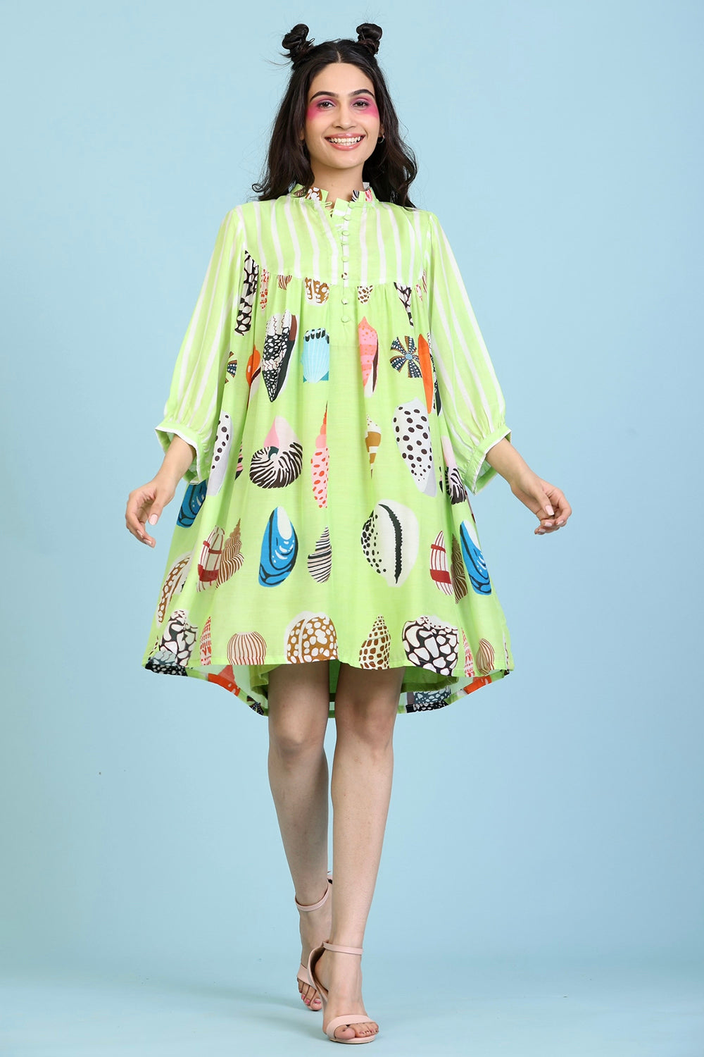 Green Shell Dress